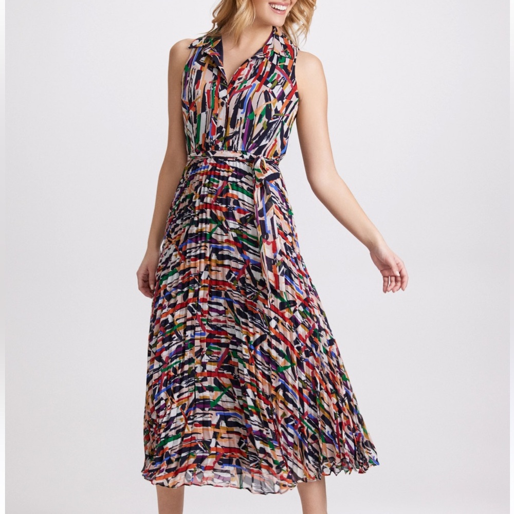 NWOT Sandra Darren Dress Sz 4P